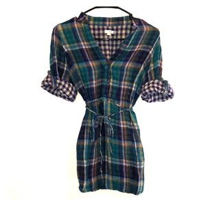 Anthropologie Plaid Shirt